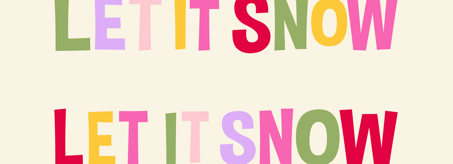 Vibrant Bright & Merry Christmas