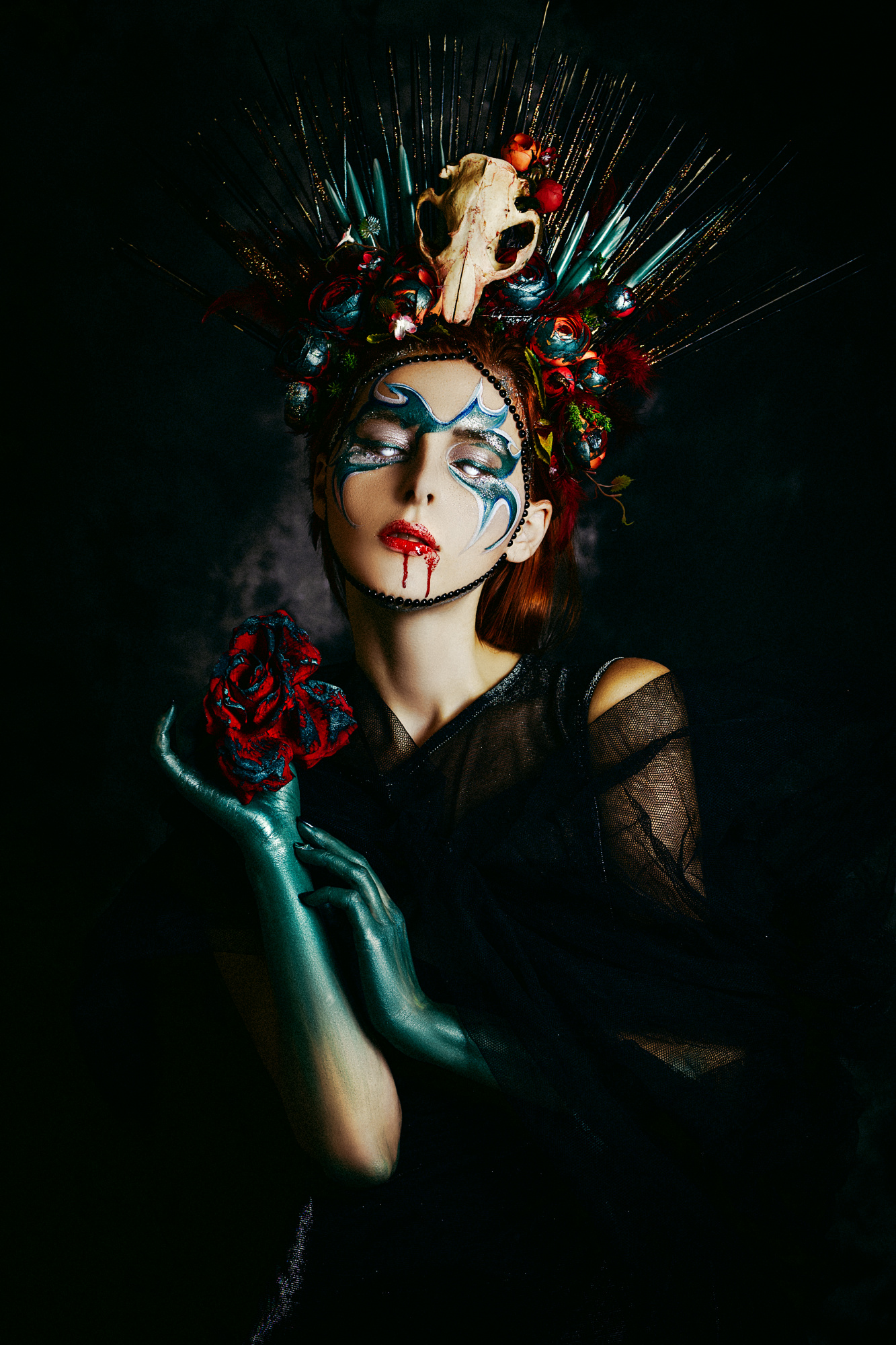 Chaos and moon dust is what She's made of