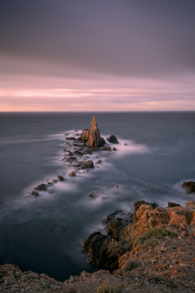 Twilight Sea Stack by Doroteo Tobarra Narro — canvas wall art