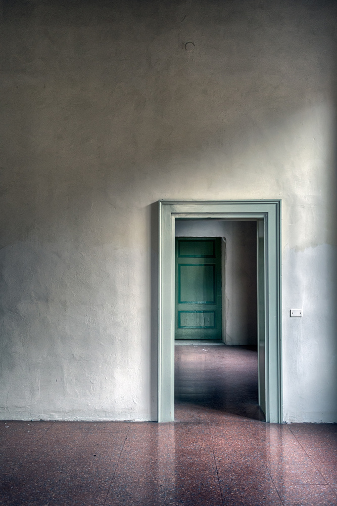 Empty Room Doorways by Stefano Scappazzoni — canvas wall art