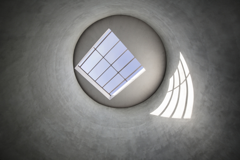 Skylight and Shadow Play by Filipe P Neto — canvas wall art