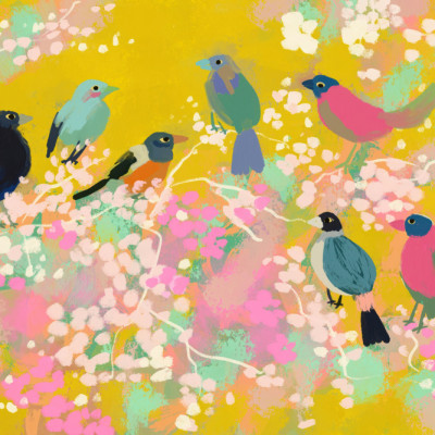 Vibrant Spring Birds