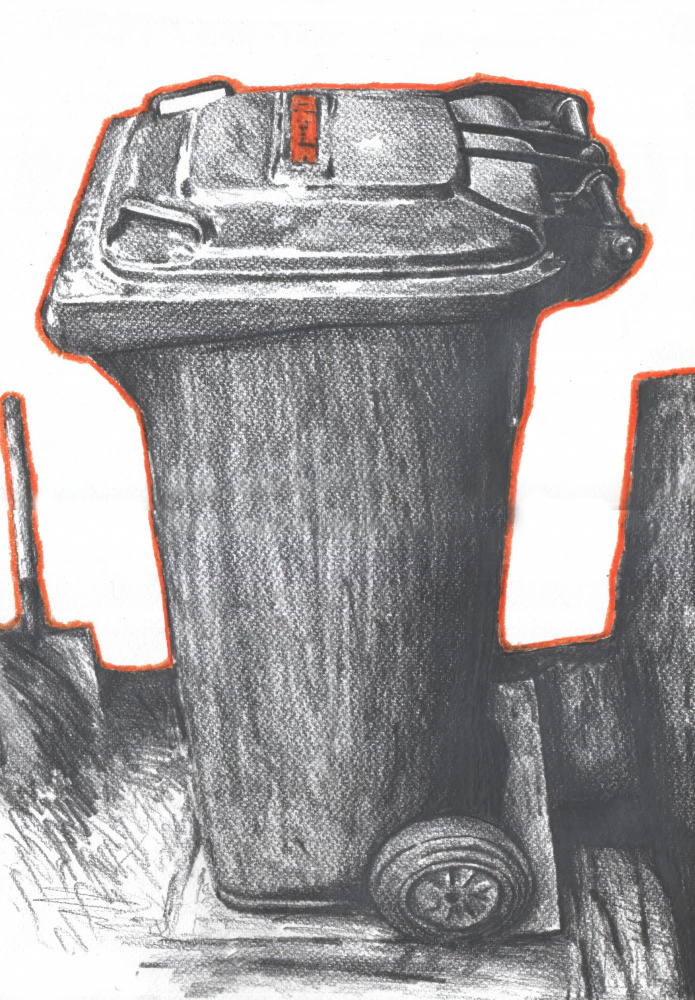 Gritty Urban Still Life by Kulik — canvas wall art