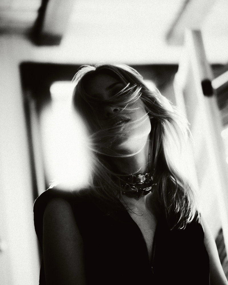 Elegant Backlit Portrait by Steffen Lauterbach — canvas wall art