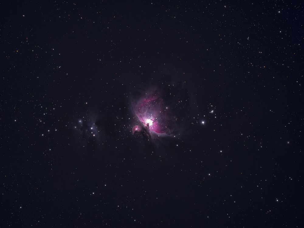 Majestic Orion Nebula by Andrea Auf dem Brinke — canvas wall art