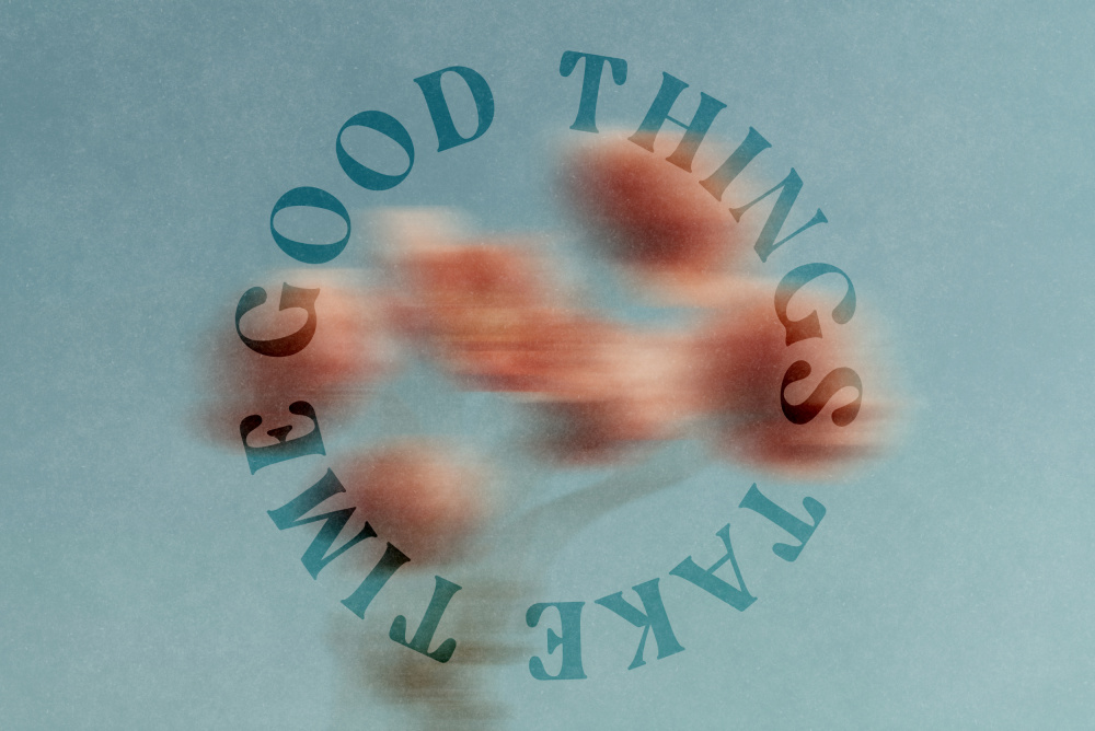 Good Things Take Time by Treechild — canvas wall art