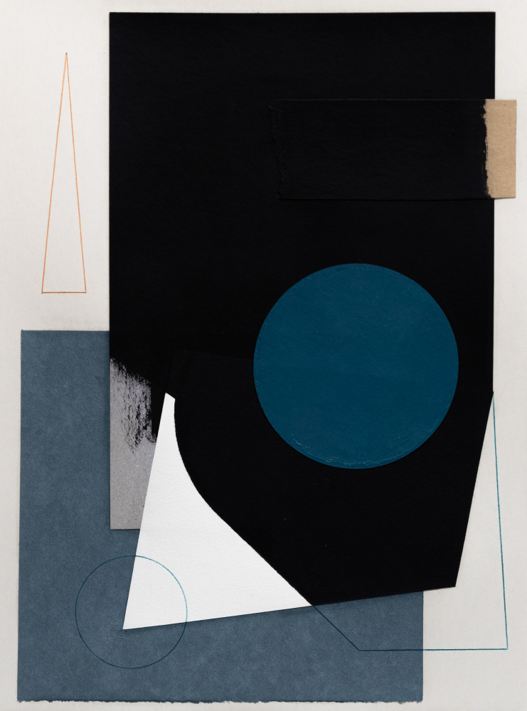 Abstract Color Composition by Ildefonso Martín — canvas wall art