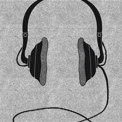 Pair Of Black Headphones