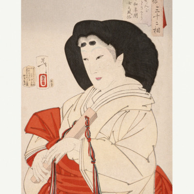 A Lady of the Imperial Court In the Kyōwa Period 1888