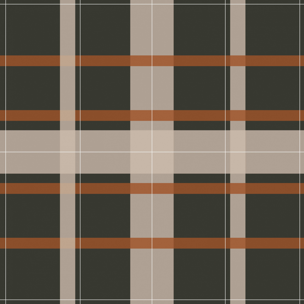 Rustic Plaid Checks by Irene Demetri — canvas wall art