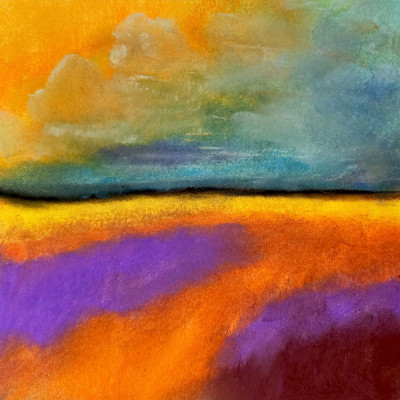 Vibrant Abstract Horizon