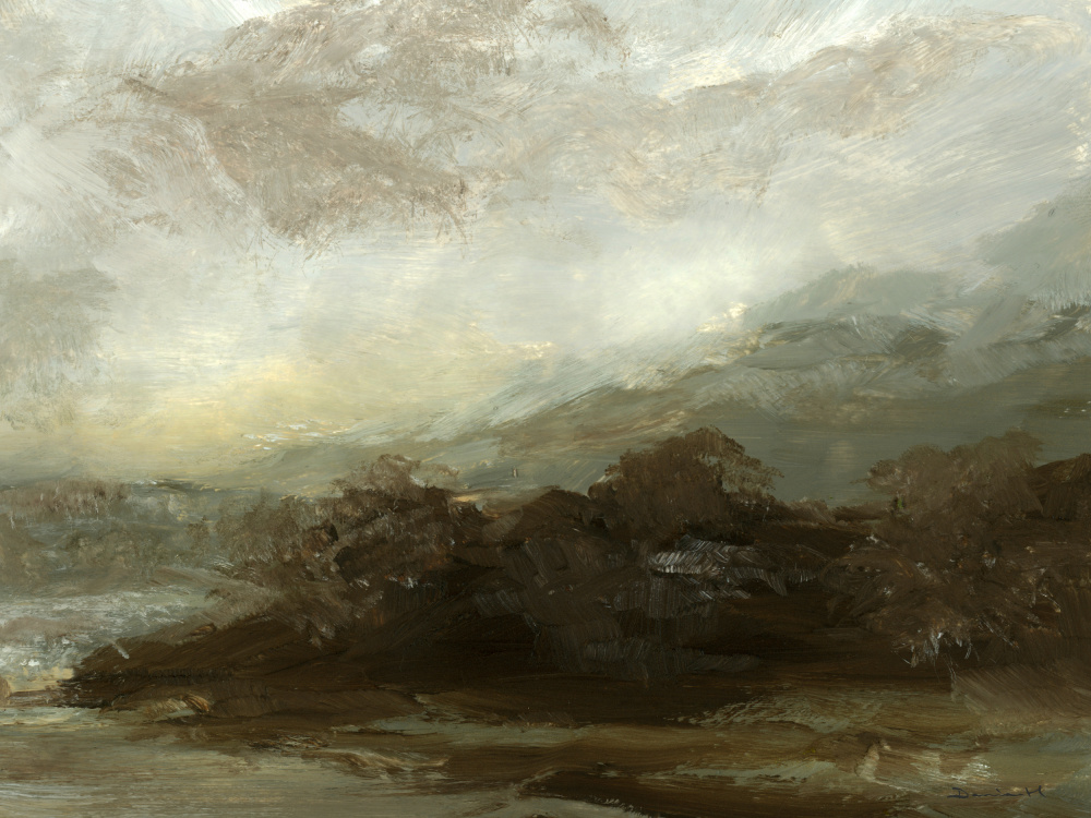 Ash Wood by Dan Hobday — canvas wall art