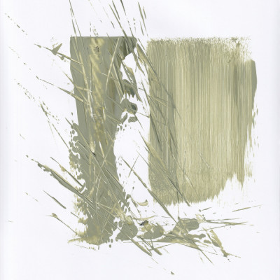 abstract grass painting