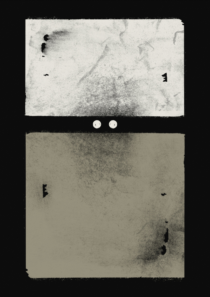 Minimalist Grunge Divide by Ema Paraschiv — canvas wall art