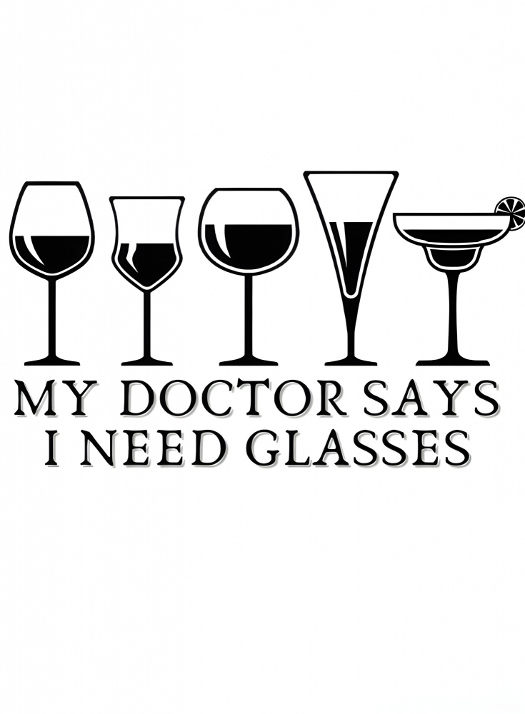 My Doctor Says I Need Glasses by Kristina N. - SoulArt Shop — canvas wall art