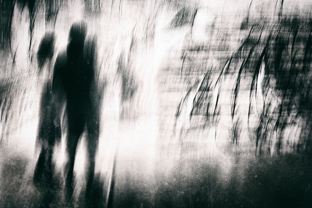 Haunting Blurred Silhouettes by Carsten Velten — canvas wall art