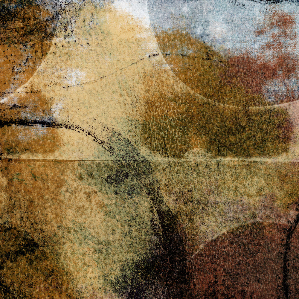 Golden Brown Abstract by Dina Dankers — canvas wall art
