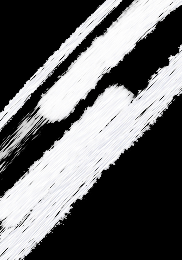 Dynamic White Strokes by Yuli Saputra — canvas wall art