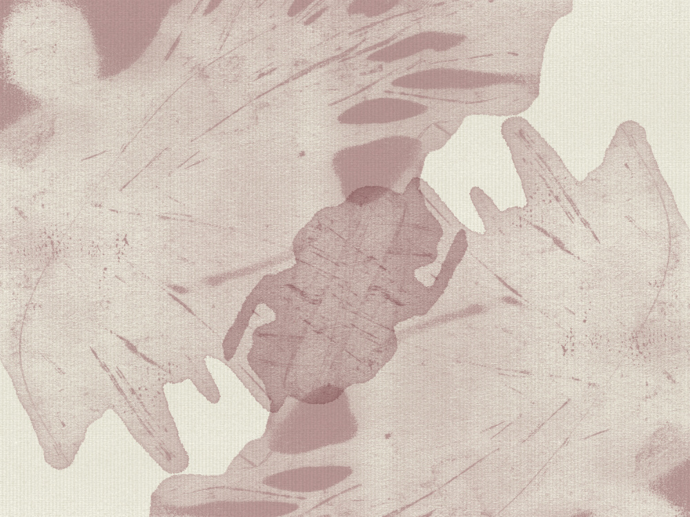 Muted Organic Shapes by Dina Dankers — canvas wall art