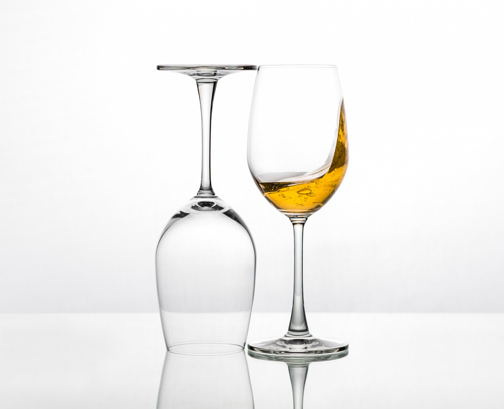 Golden Wine Splash by Sumit Dhuper — canvas wall art