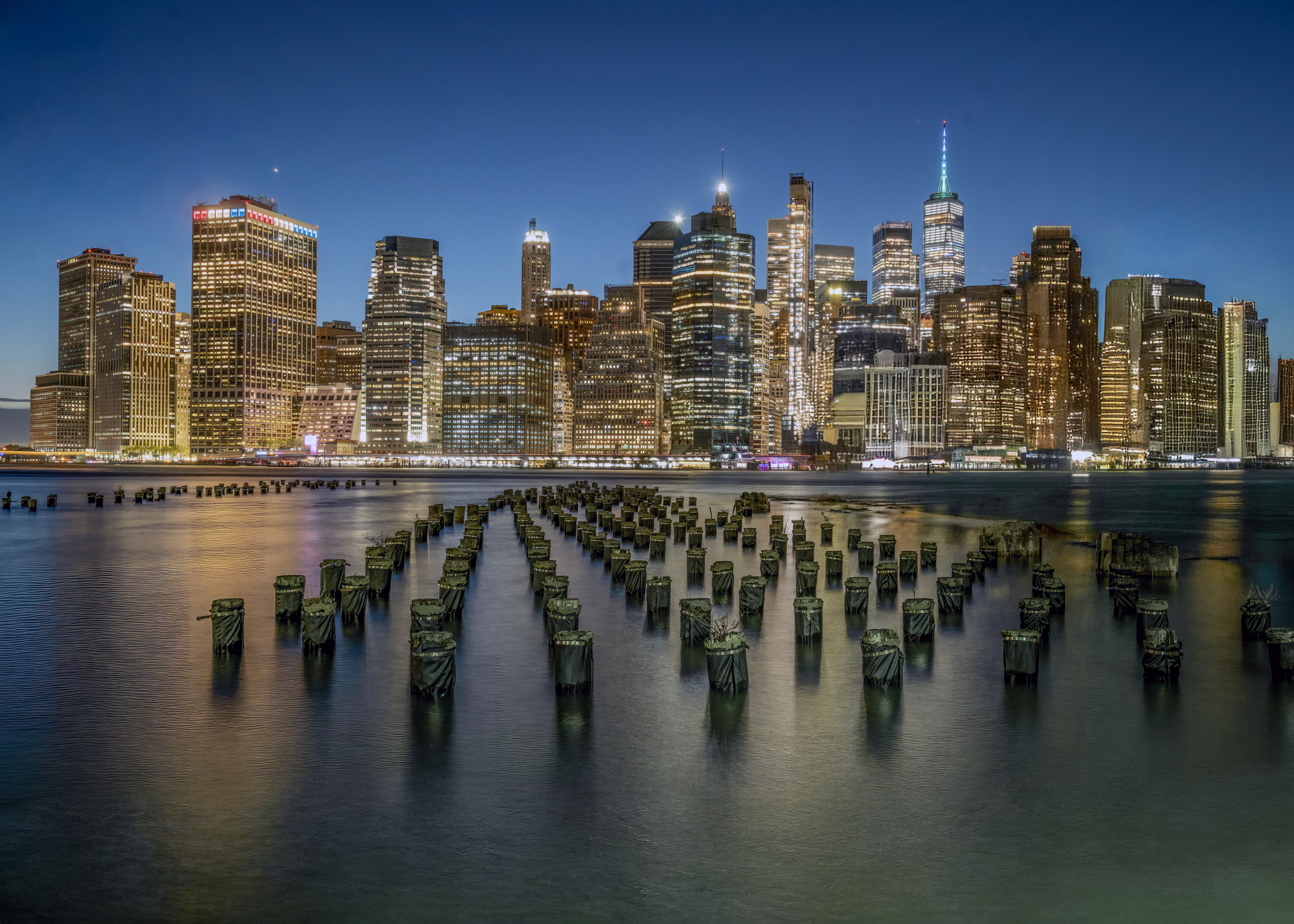Pier Ghosts and City Lights