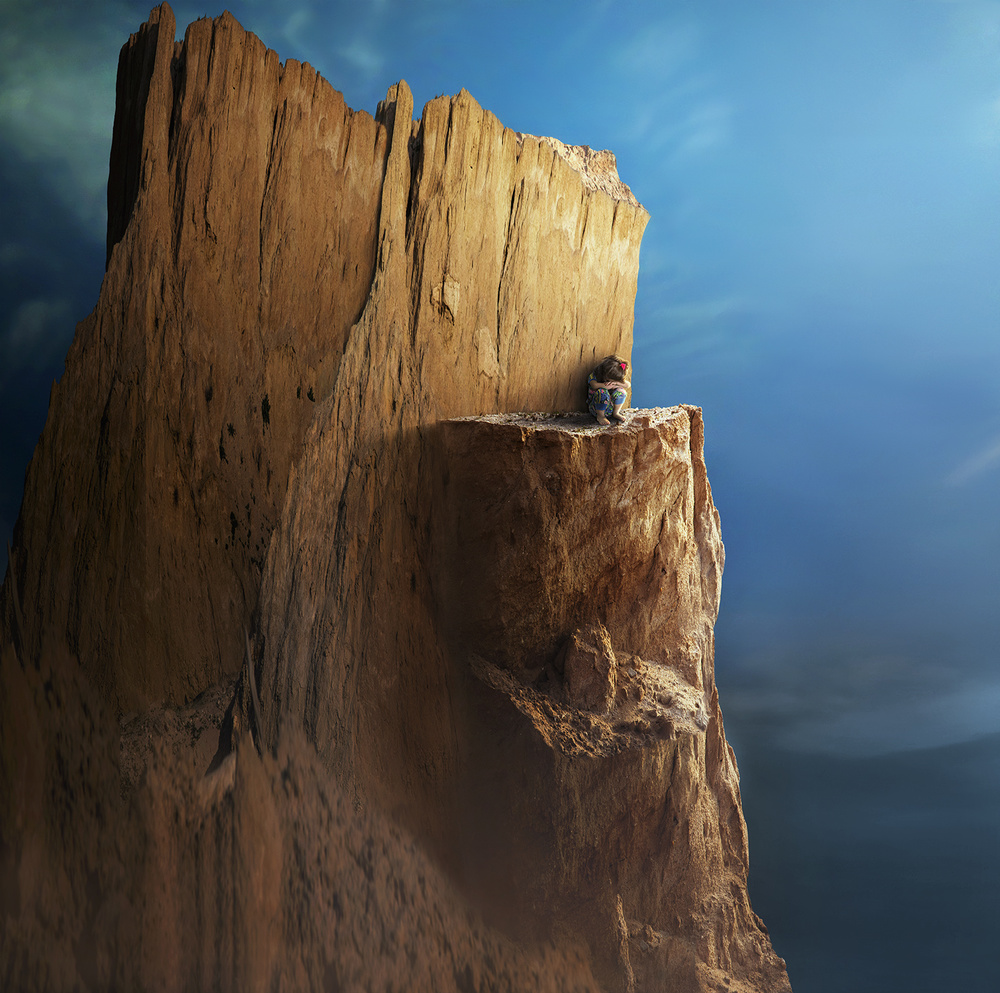 alone by Sulaiman Almawash — canvas wall art