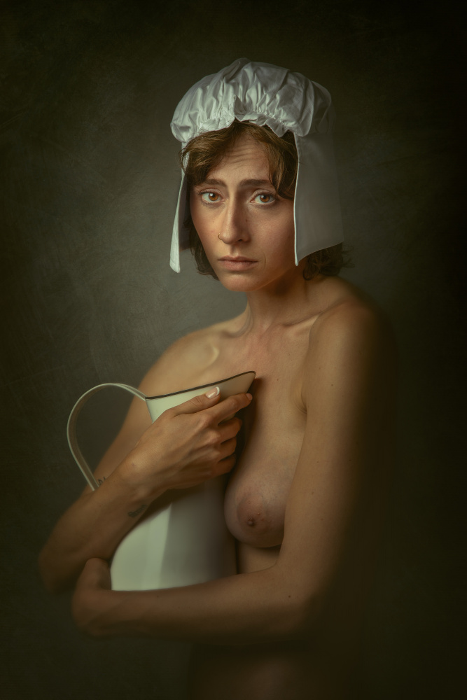La Laitiere by Kieran O Mahony AIPF — canvas wall art