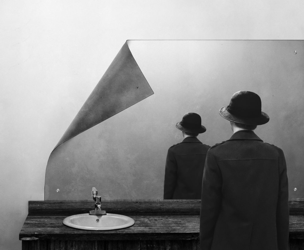 Surreal Reflection Illusion by Biao  Huang — canvas wall art