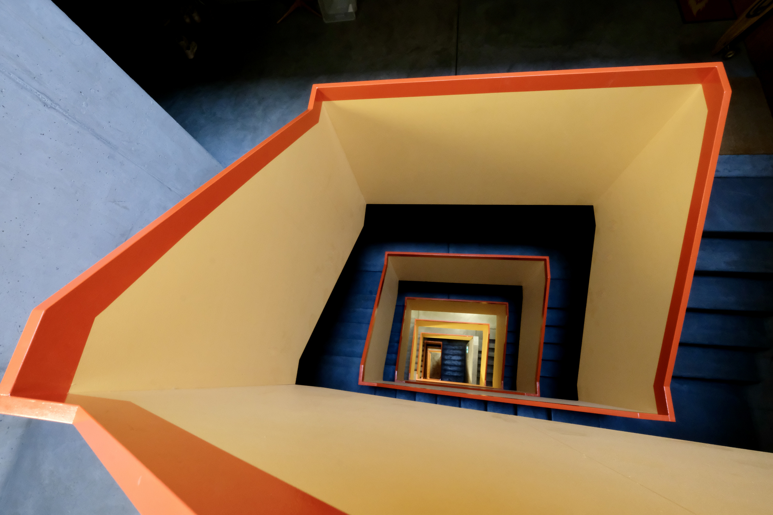 Colorful staircase by Svetlana Povarova Ree