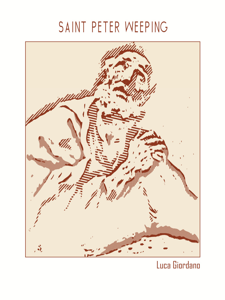 Saint Peter Weeping by Doa Project — canvas wall art