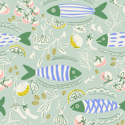 Playful Mediterranean Fish