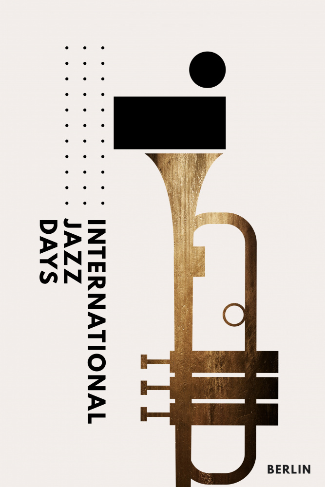 Jazzy Days 1 by Kubistika — canvas wall art