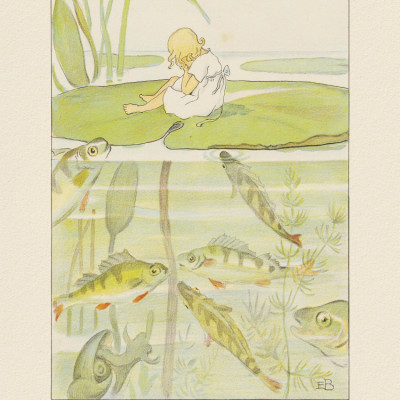 Tummelisa Näckrosbladet - Elsa Beskow Hc Andersen