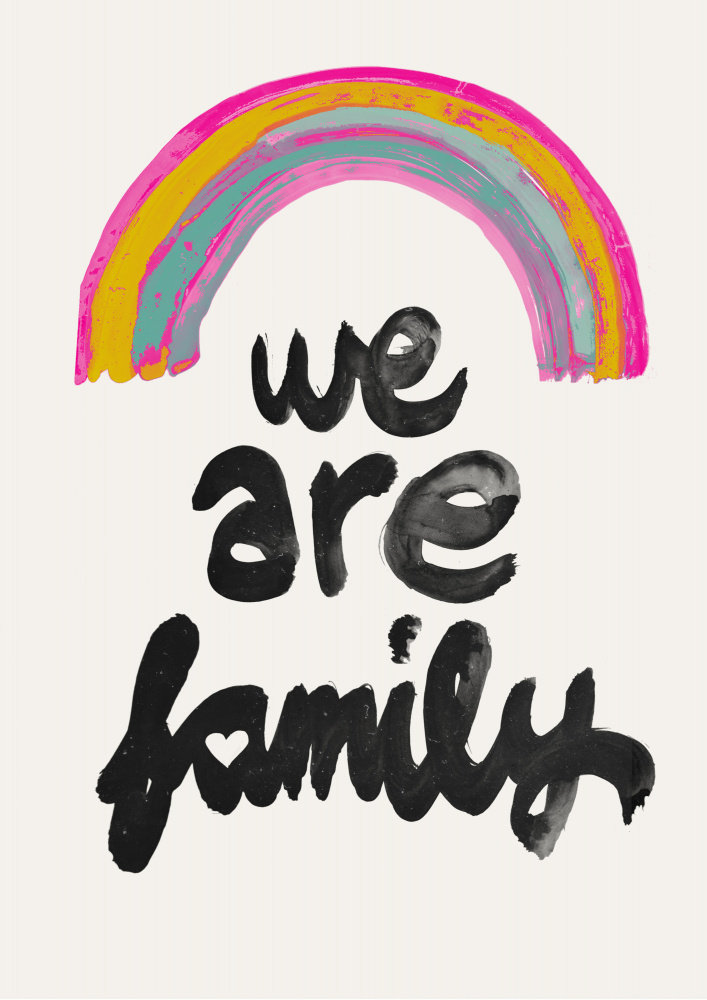 Rainbow Unity by Treechild — canvas wall art