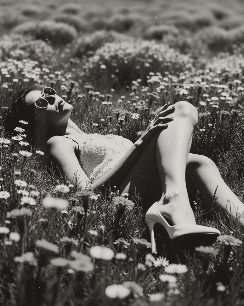 Summer Meadow Relaxation by Tyler McAuley — canvas wall art