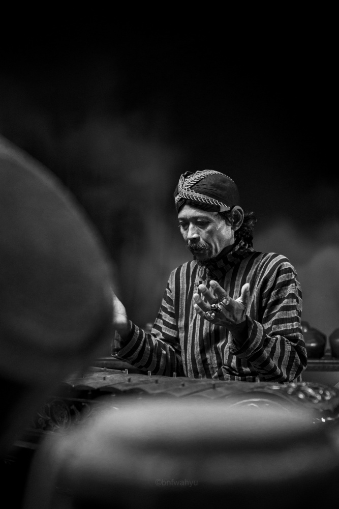 Javanese Gamelan Player by bonifasius wahyu adi f — canvas wall art