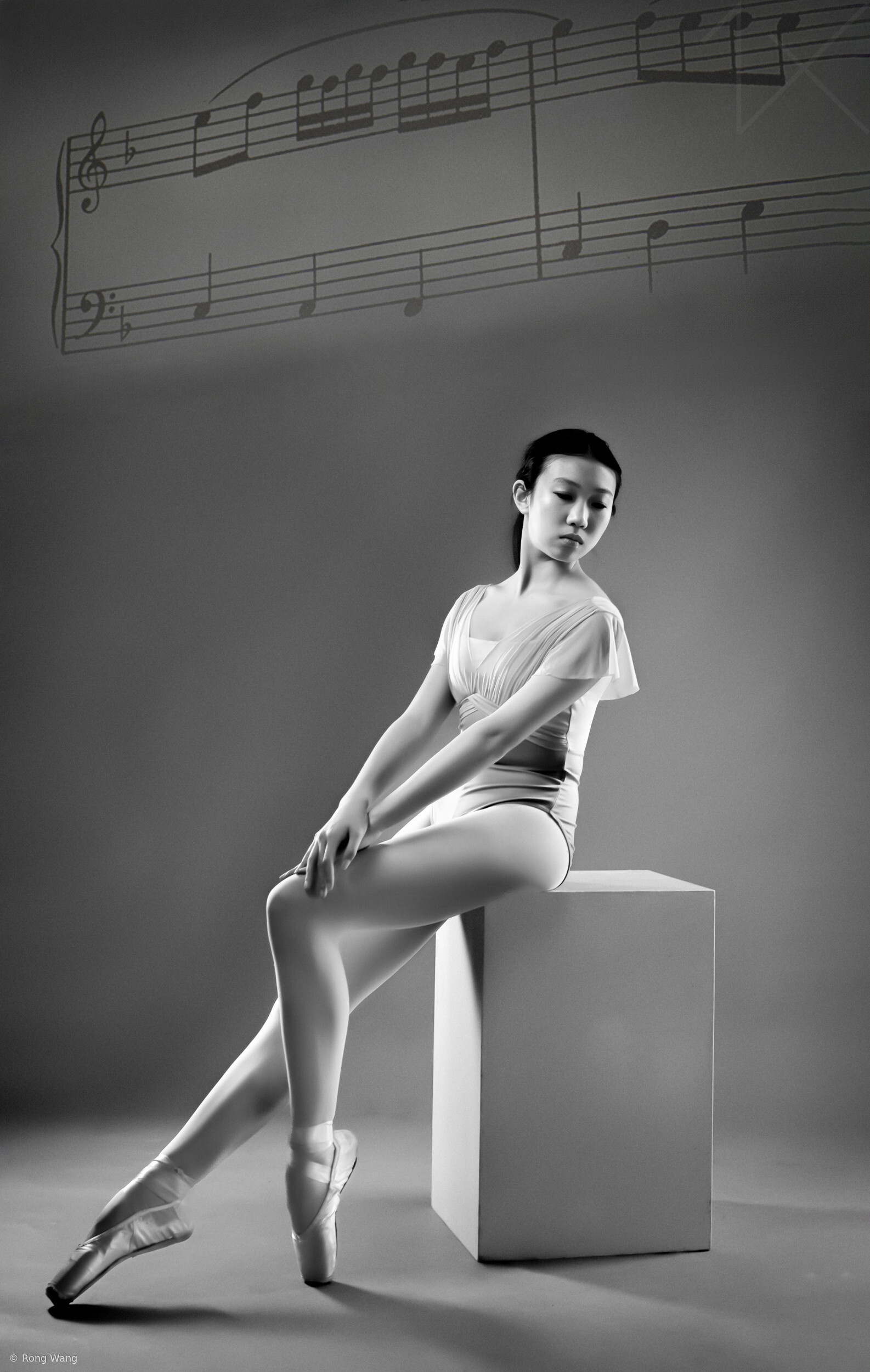 Wang Rong Photography Young dancer by Rong Wang