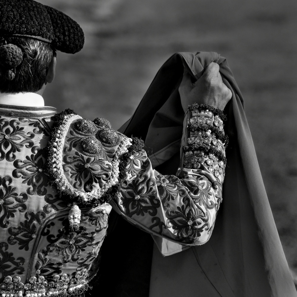 Matador's Ornate Cape by Didier Guibert — canvas wall art