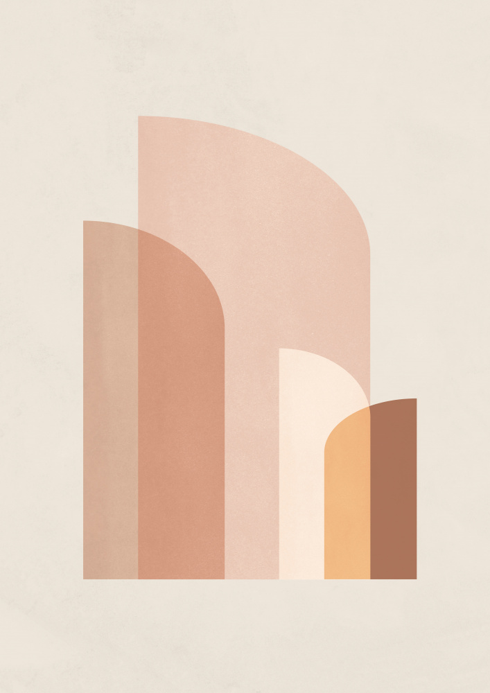 Retro Geometric IV by Kathrin Pienaar — canvas wall art