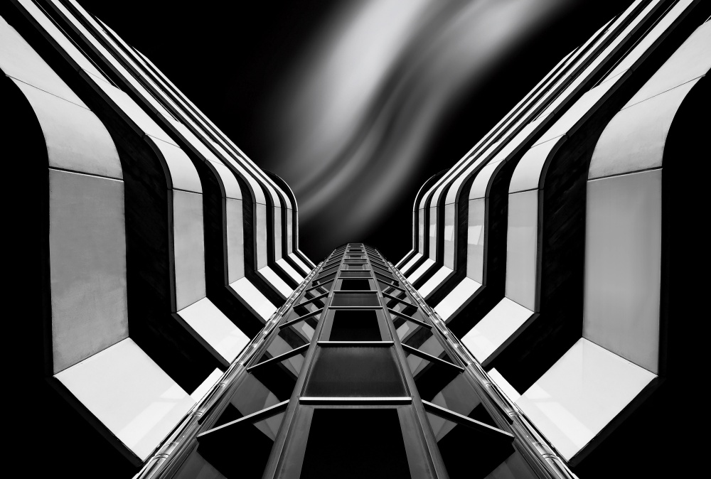 Dramatic Architectural Curves by Alfonso Novillo — canvas wall art