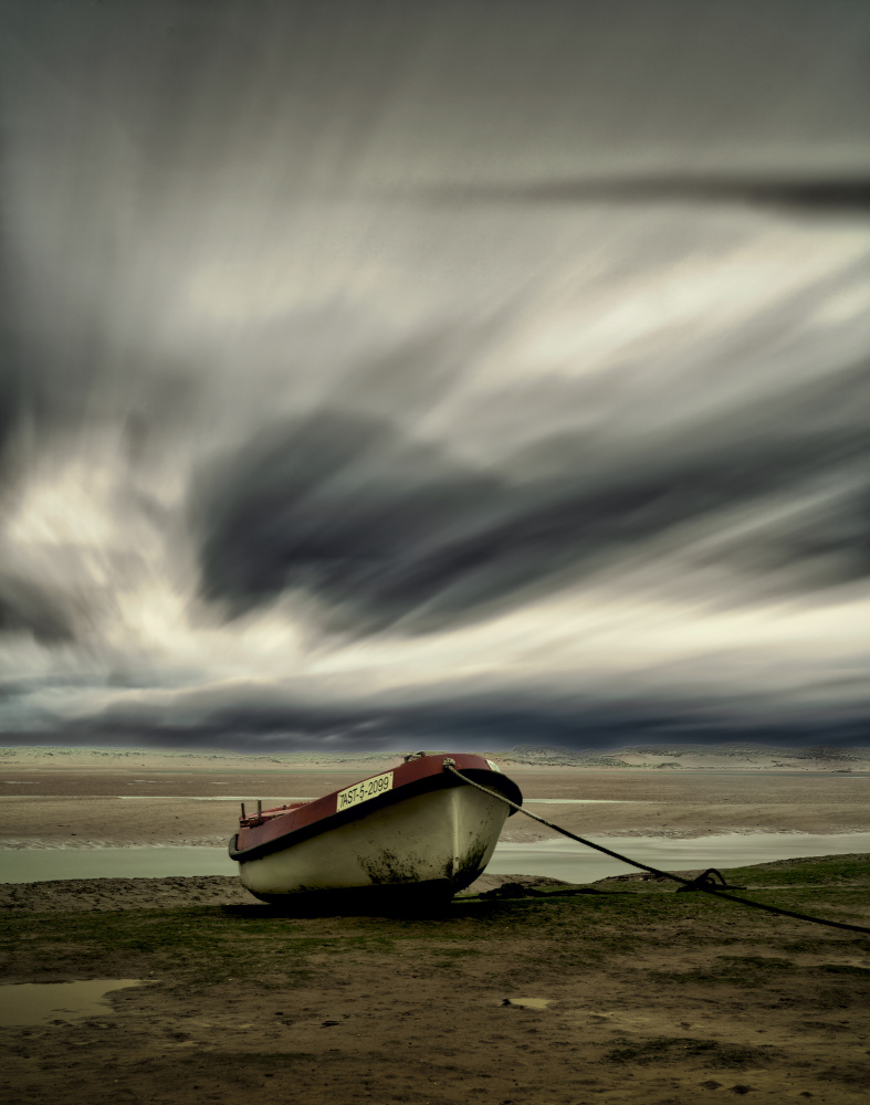 PEACE IN THE STORM by Jesus Concepcion Alvarado — canvas wall art