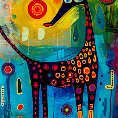 Vibrant Spotted Creature