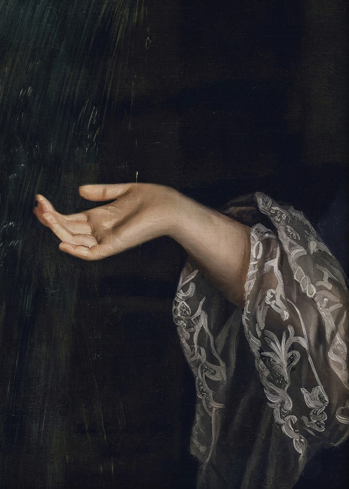 Elegant Hand Gesture by The Art Concept — canvas wall art