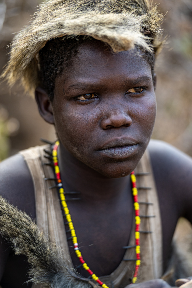 Solemn Tribal Youth by Andrea Auf dem Brinke — canvas wall art