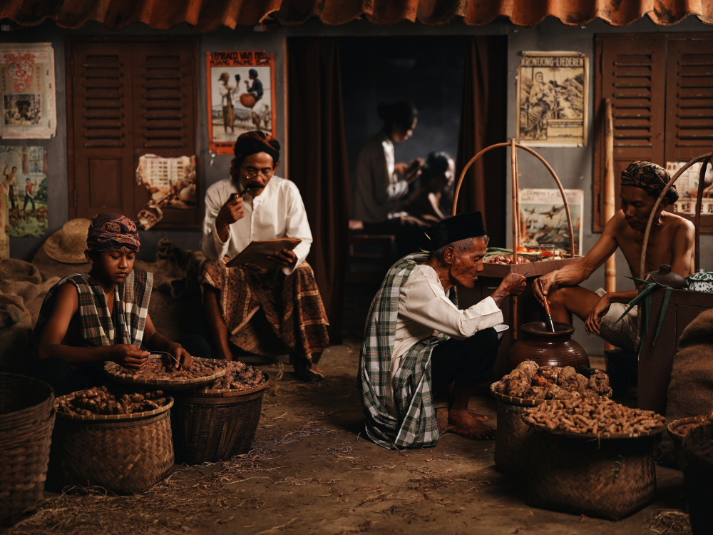 Traditional Asian Workroom by Asep Awaludin — canvas wall art