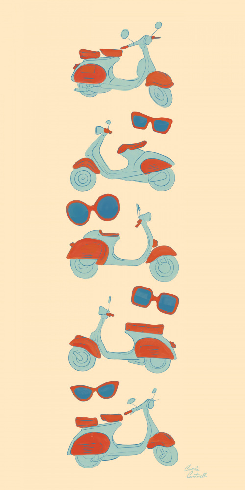 Trasporto by Carrie Cantwell — canvas wall art