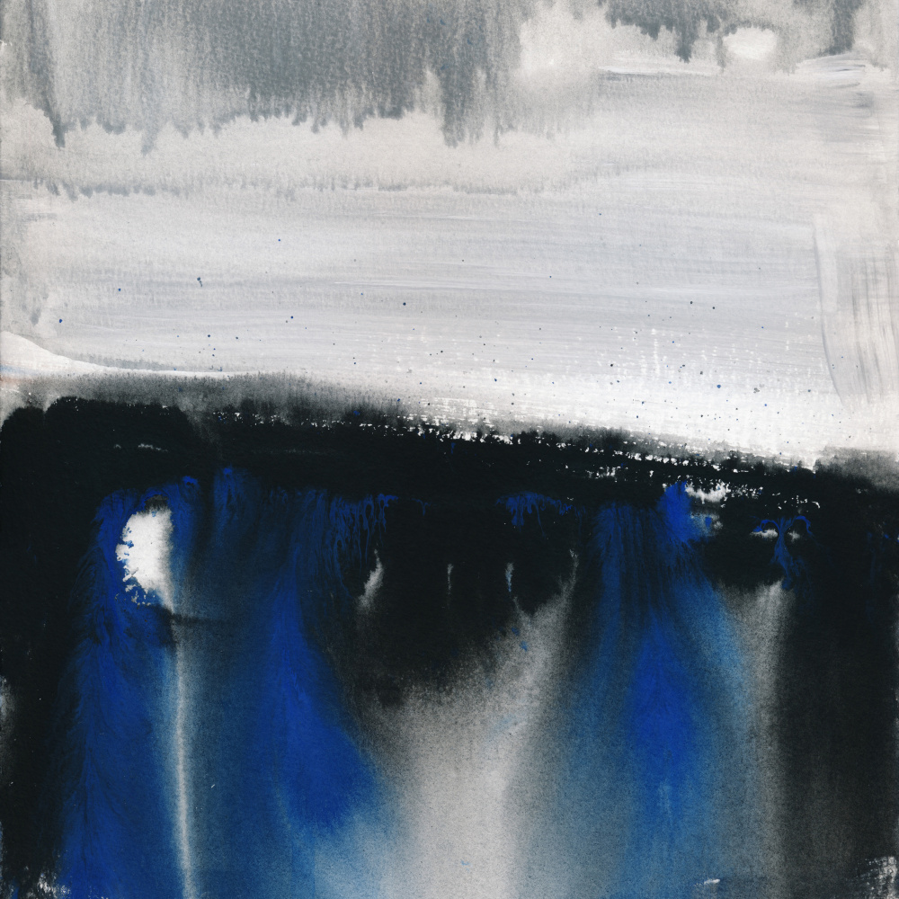 Watercolors 35 by Mareike Böhmer — canvas wall art