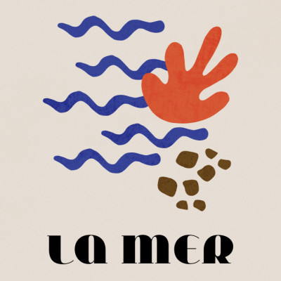 La Mer Abstract Ocean Poster No. 02