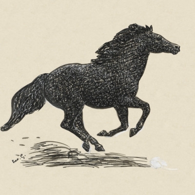 Galopperend Paard (1891–1941) By Leo Gestel