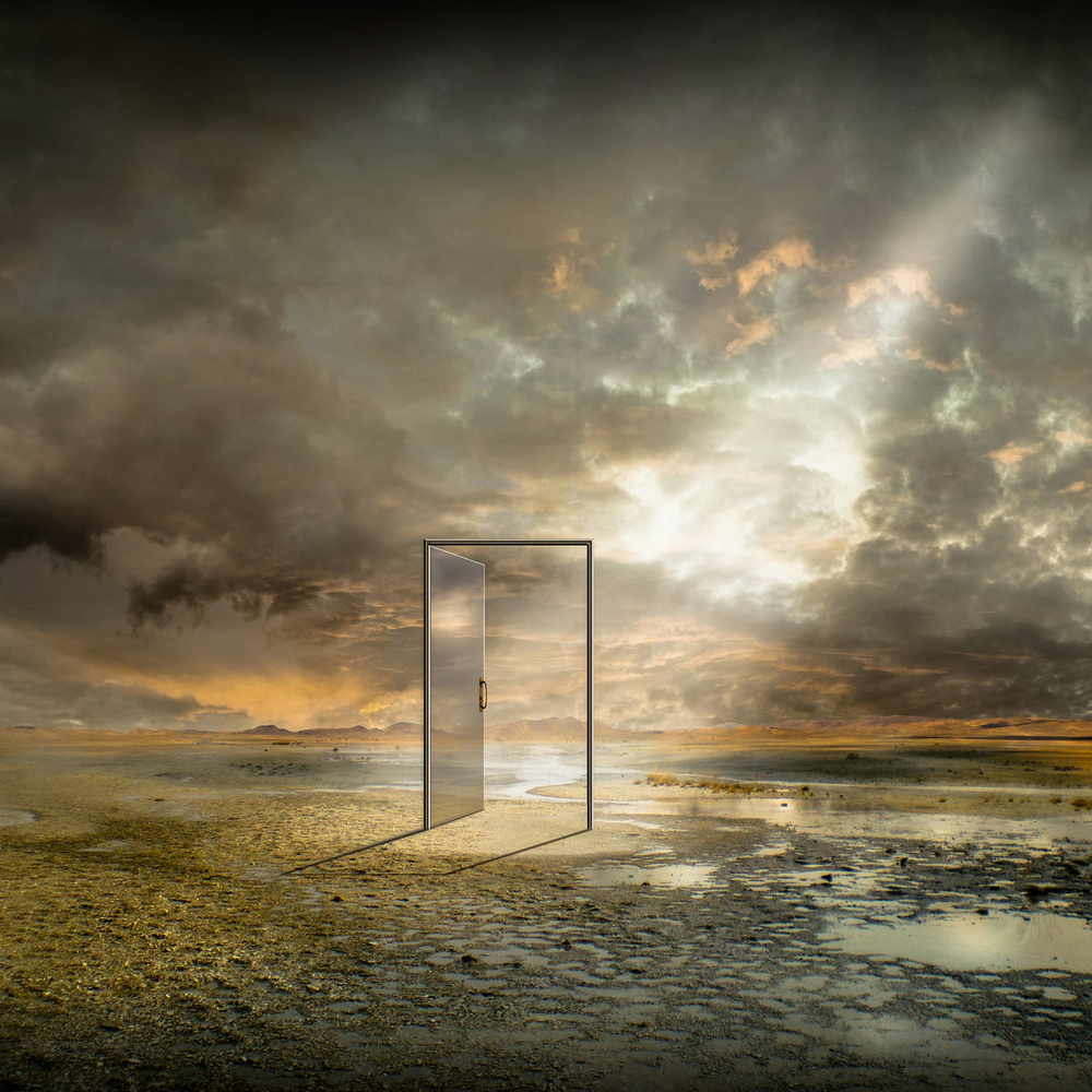 Open Door To Hope by Franziskus Pfleghart — canvas wall art